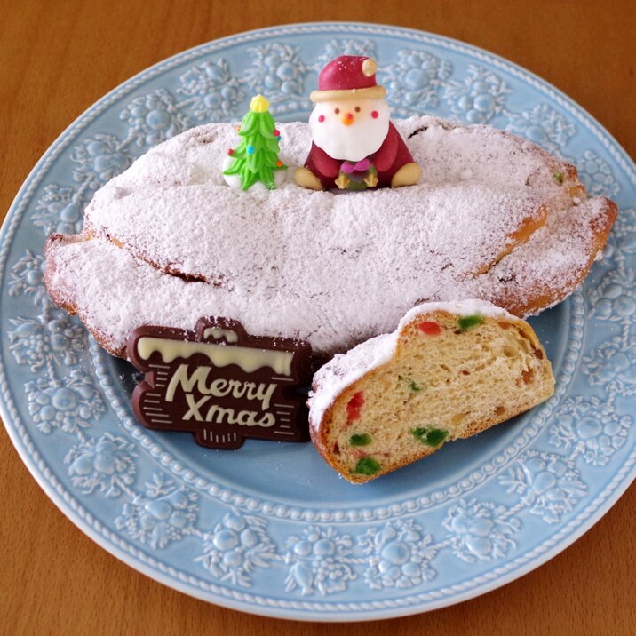 簡単に本格味♪クリスマスのシュトレン☆シュトーレン